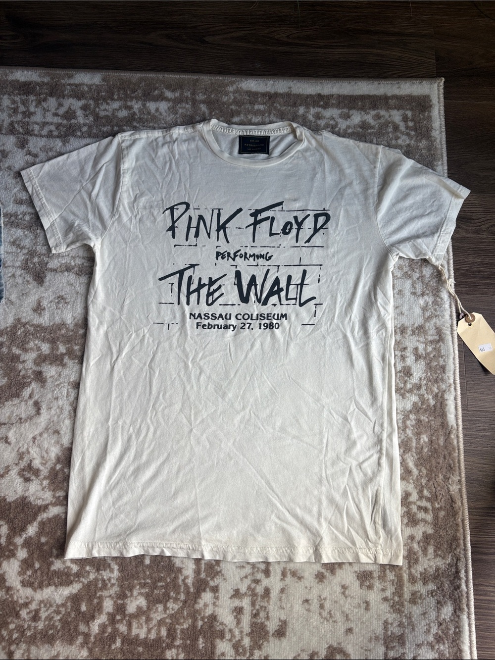 Original Retro Brand White Pink Floyd 'The Wall' Graphic Tee